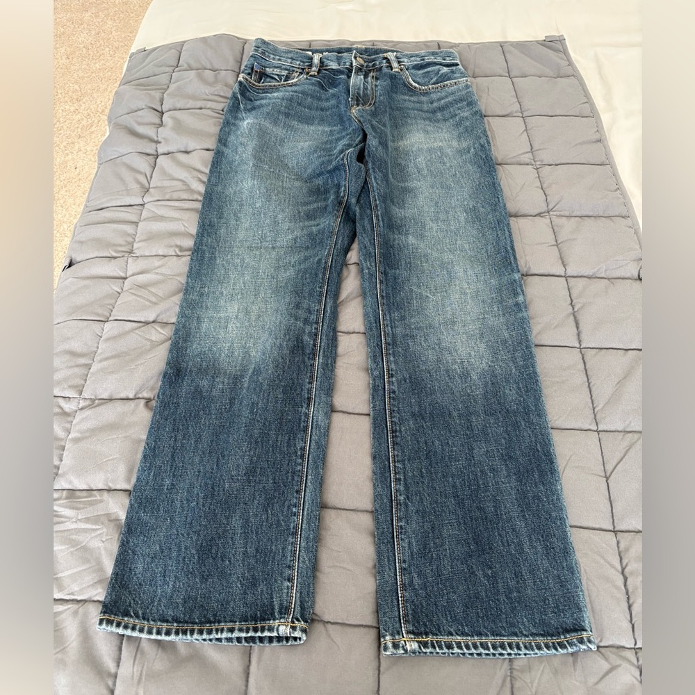 Gap Mens Blue Denim Easy Jeans